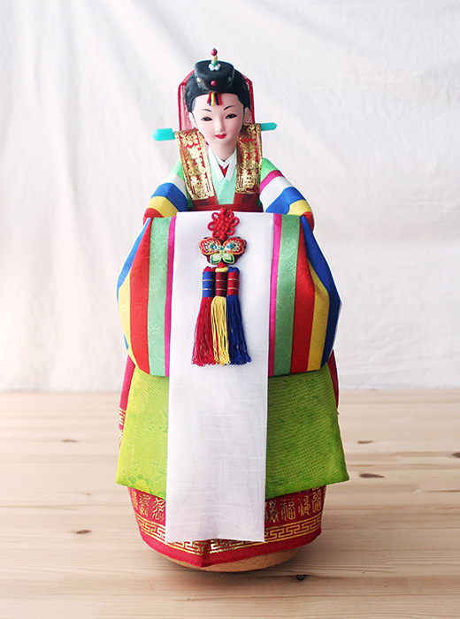 외국손님선물 인사동오르골-한국전통의상 신부